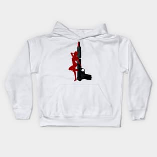 spy lady Kids Hoodie